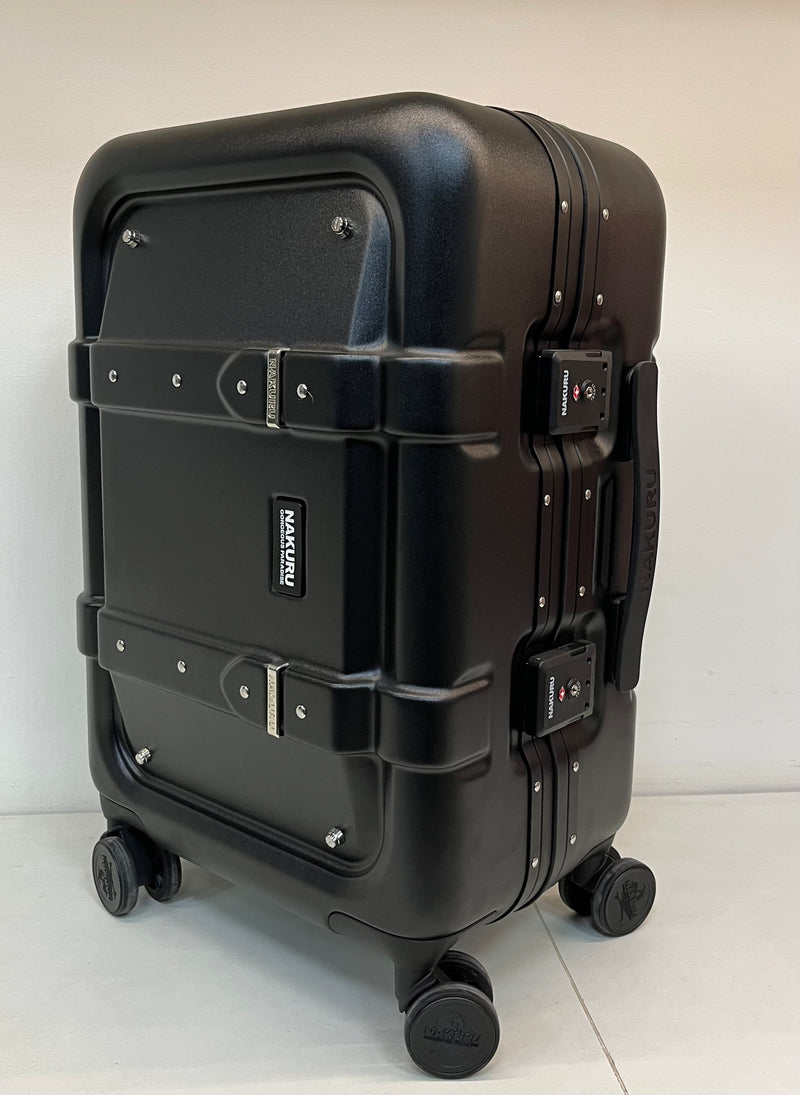 Matte black carry on luggage shop